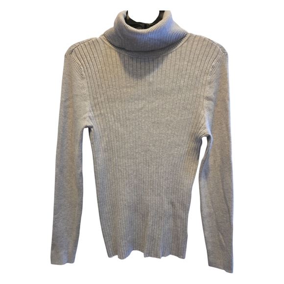Jones New York Sweaters - Jones New York Gray Turtleneck Sweater SZ S